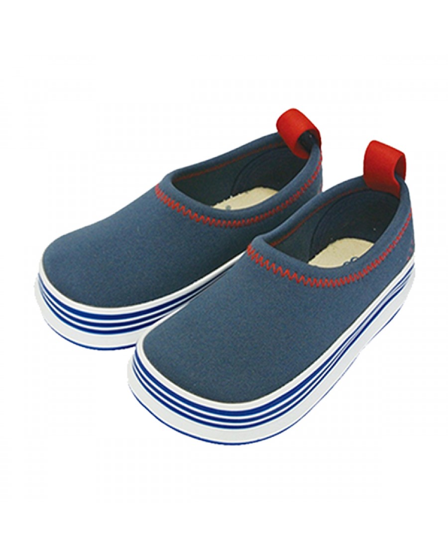 日本SKIPPON─兒童休閒機能鞋 百搭靛藍