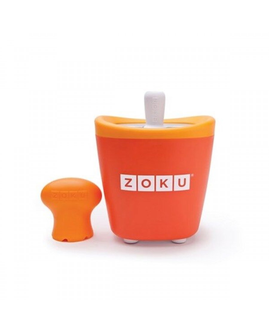 美國ZOKU 快速製冰棒機 (單支裝) 橘