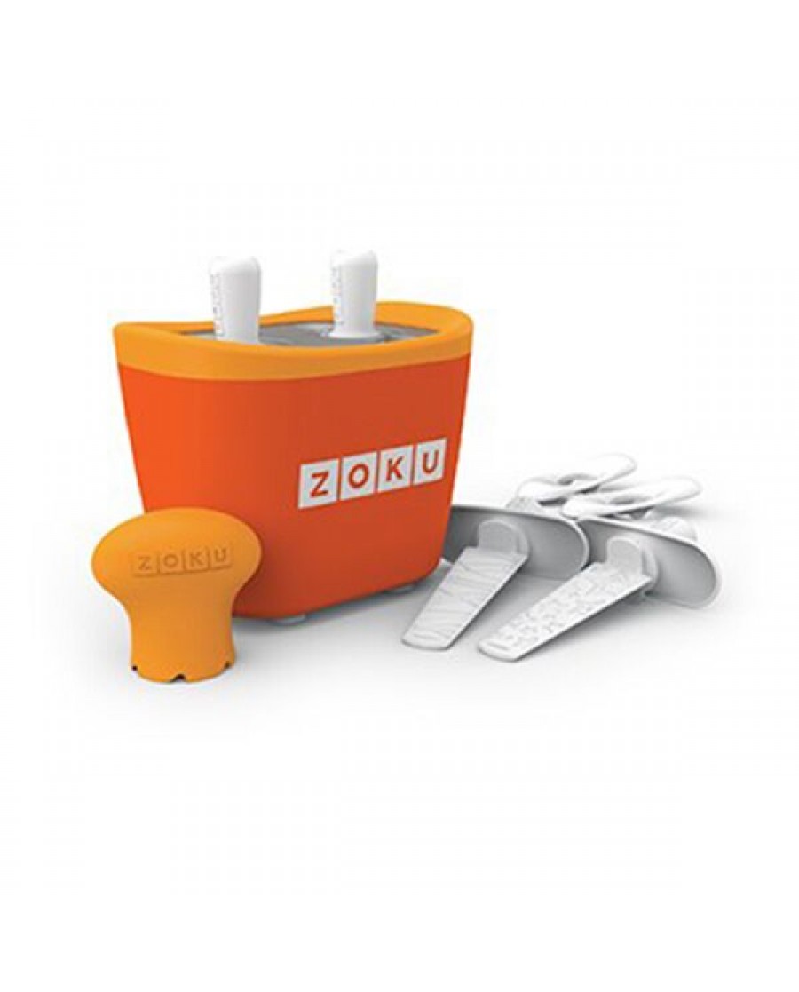 美國ZOKU 快速製冰棒機 (兩支裝)-橘