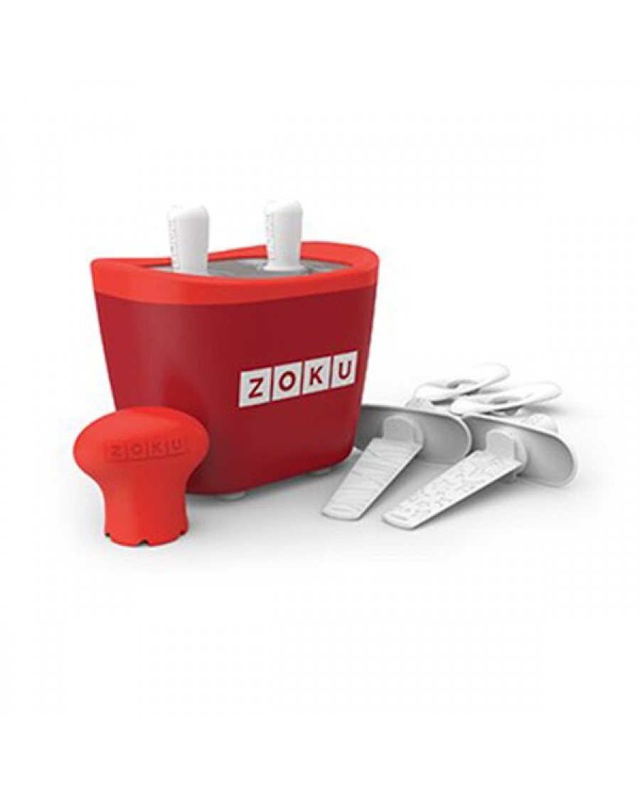美國ZOKU 快速製冰棒機 (兩支裝)-紅