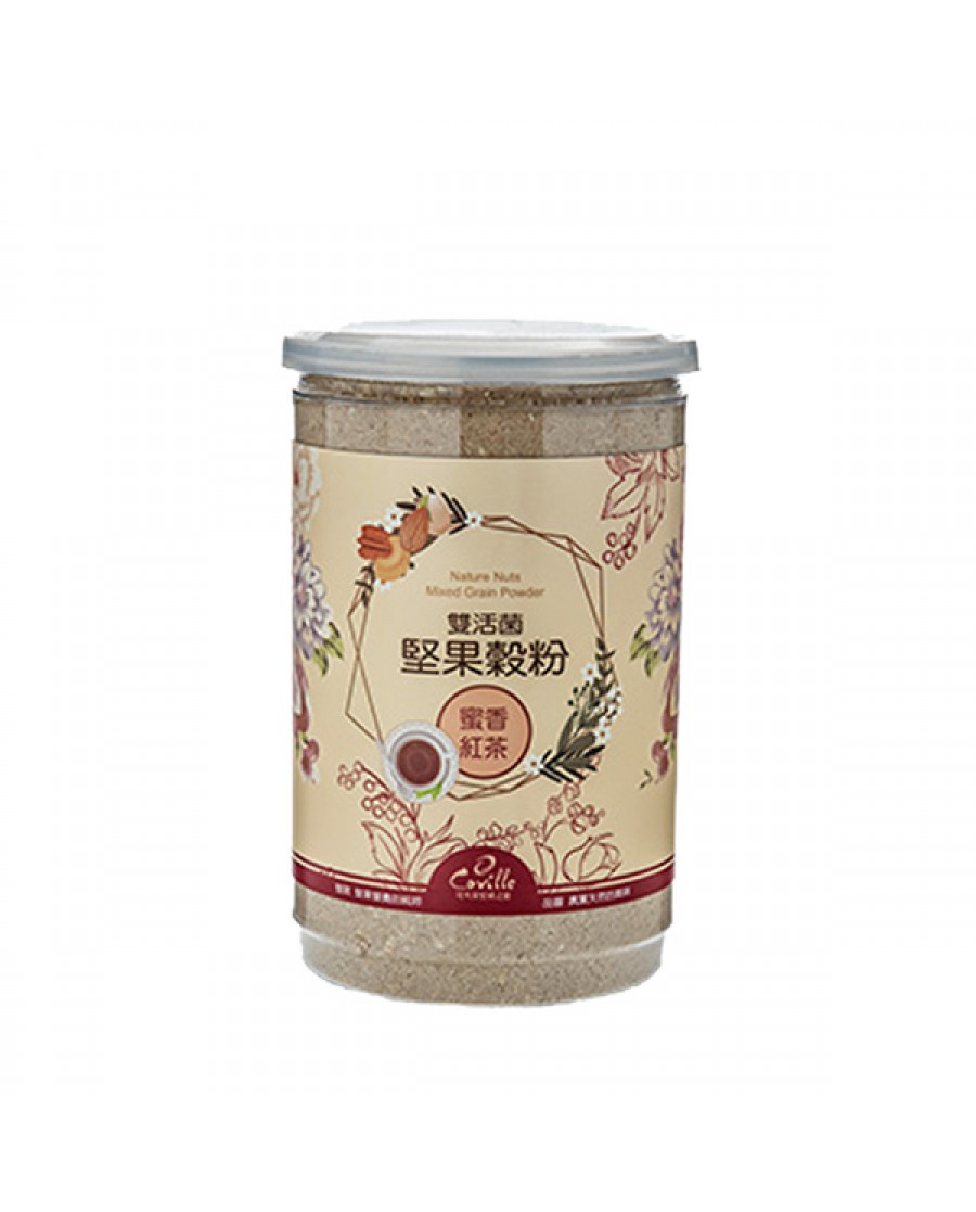 可夫萊 雙活菌堅果穀粉-蜜香紅茶550g