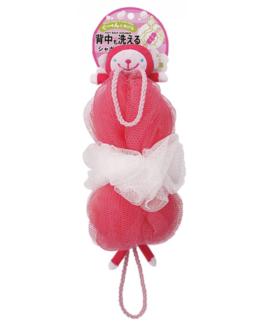 日本MARNA 動物造型刷背泡泡海綿 (猴子)