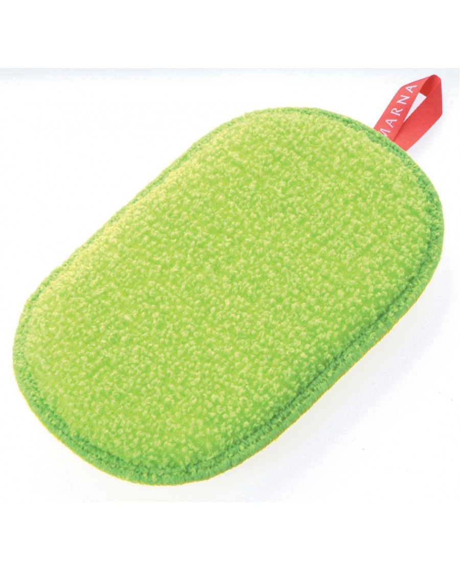 日本MARNA 食器專用海綿-綠