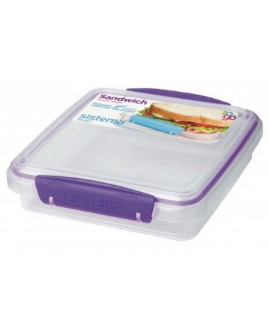 紐西蘭sistema 外帶餐盒450ml-紫